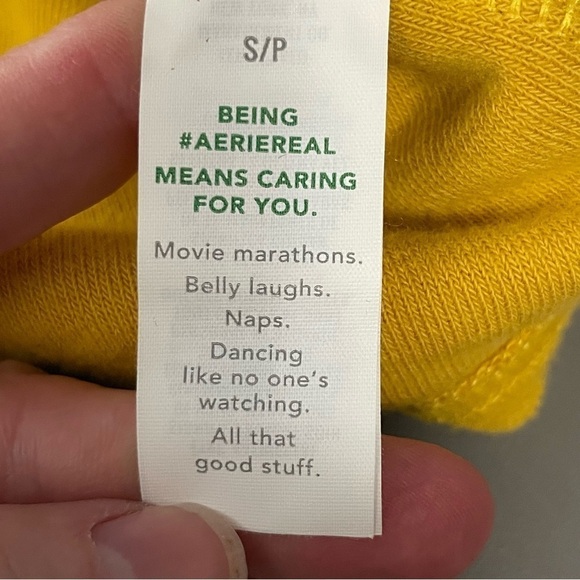 Aerie Sweater – Yellow, Size Small Petite - Picture 7 of 10